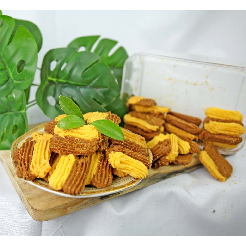 

Kue Semprit Dual Delight/Enak Crispy Rasa Mantap Terlezat