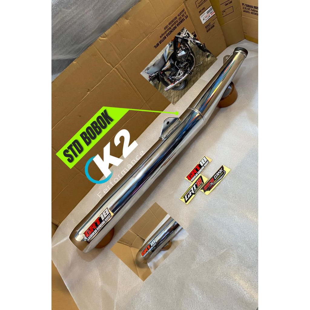 KNALPOT RXKING GRT18 STD BOBOK K2 PEDAS