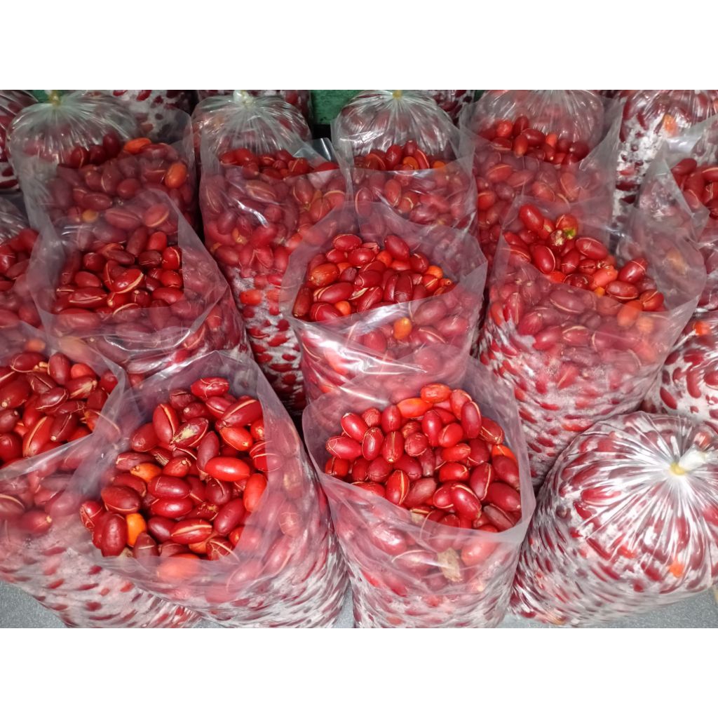 

1kg kulit melinjo full merah
