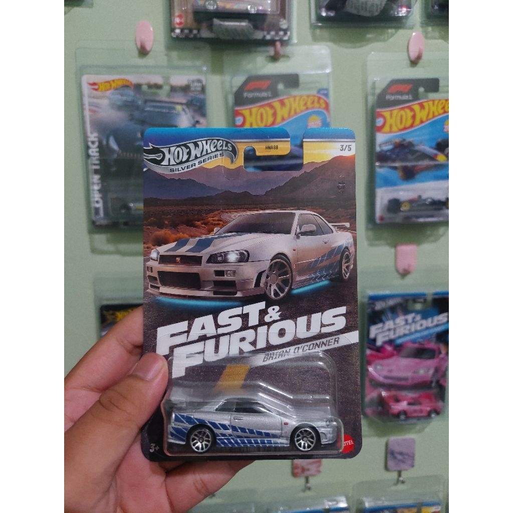 Hotwheels Nissan Skyline R34 Brian 2025