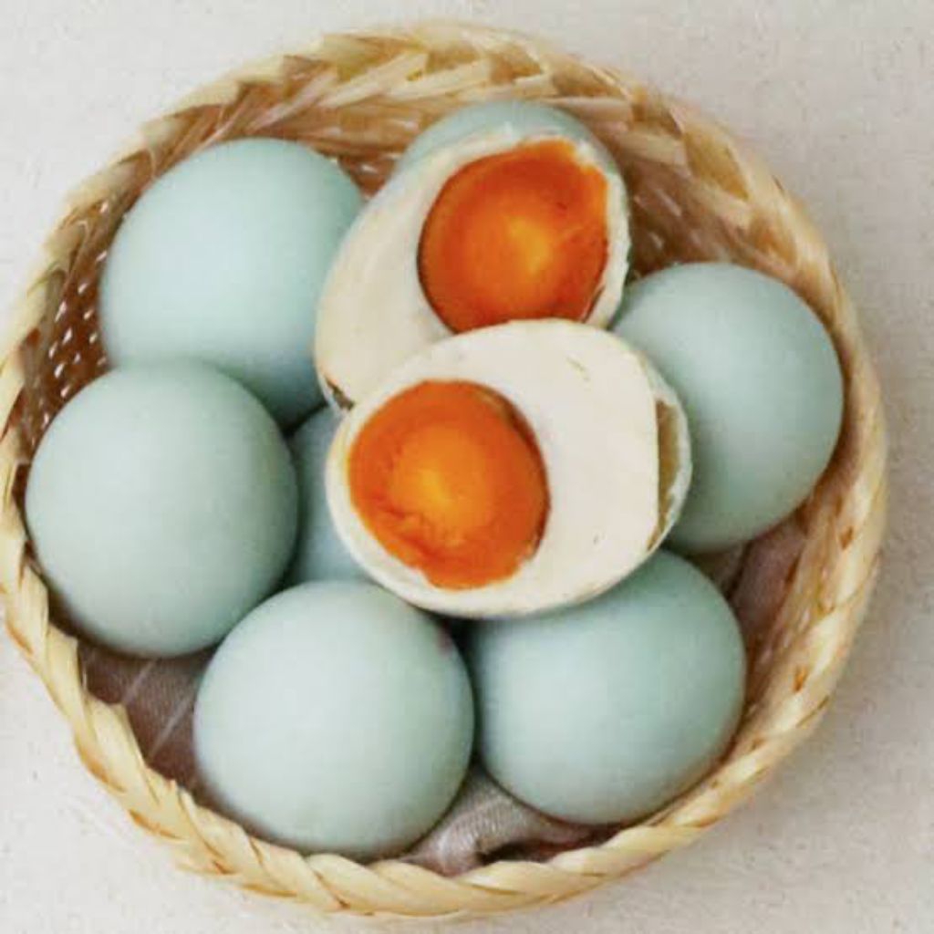 

TELUR ASIN MASIR DAN ber protein tinggi