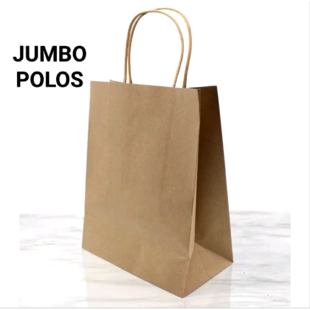 

PAPERBAG POLOS TEBAL ISI 50 PCS
