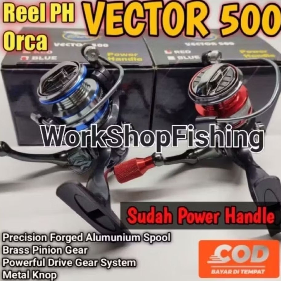 reel orca vector 500 power handle