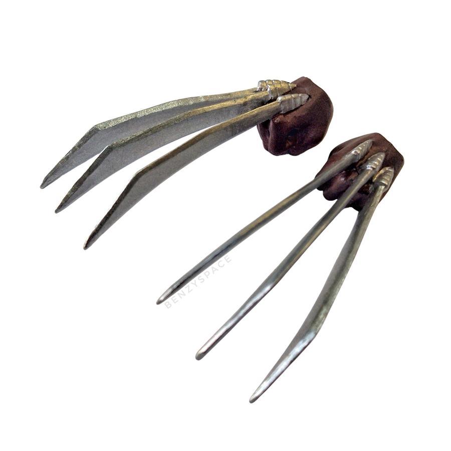 1/12 Scale Claw Revoltech Style Custom Mafex Brown Wolverine Marvel CT Action Figure Accessories Pro