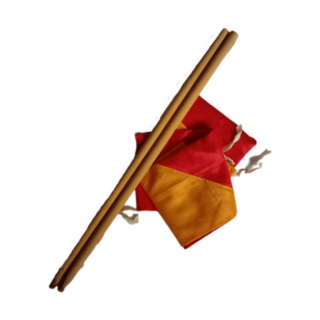 

Bendera Smaphore Pramuka + Tongkat (2 bendera + 2 tongkat) (PRELOVED)