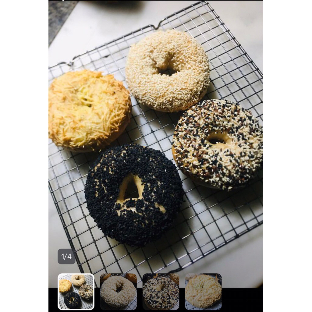 

Sourdough Bagel New York Style