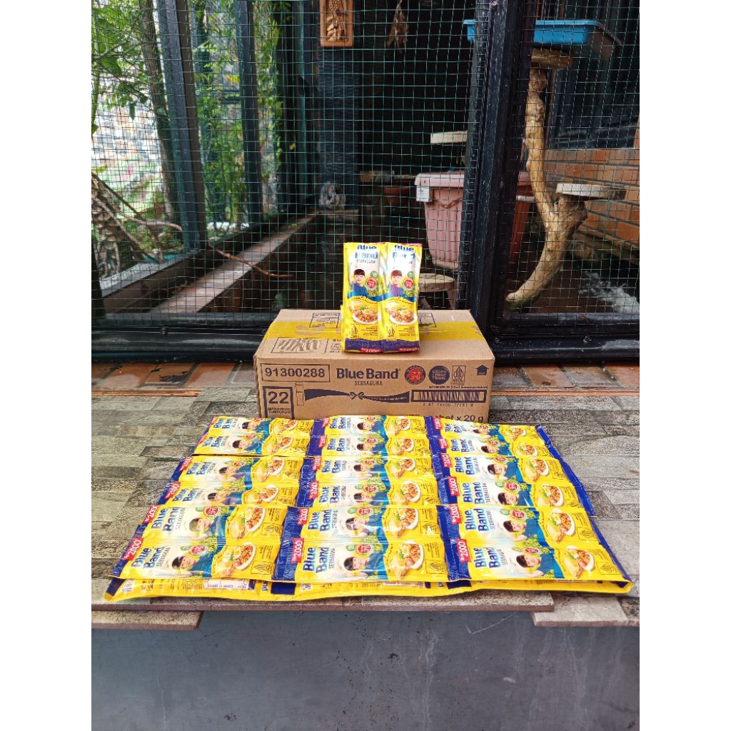 

Blue Band Serbaguna 20g 2000an Butter 1 Dus (72Sachet)