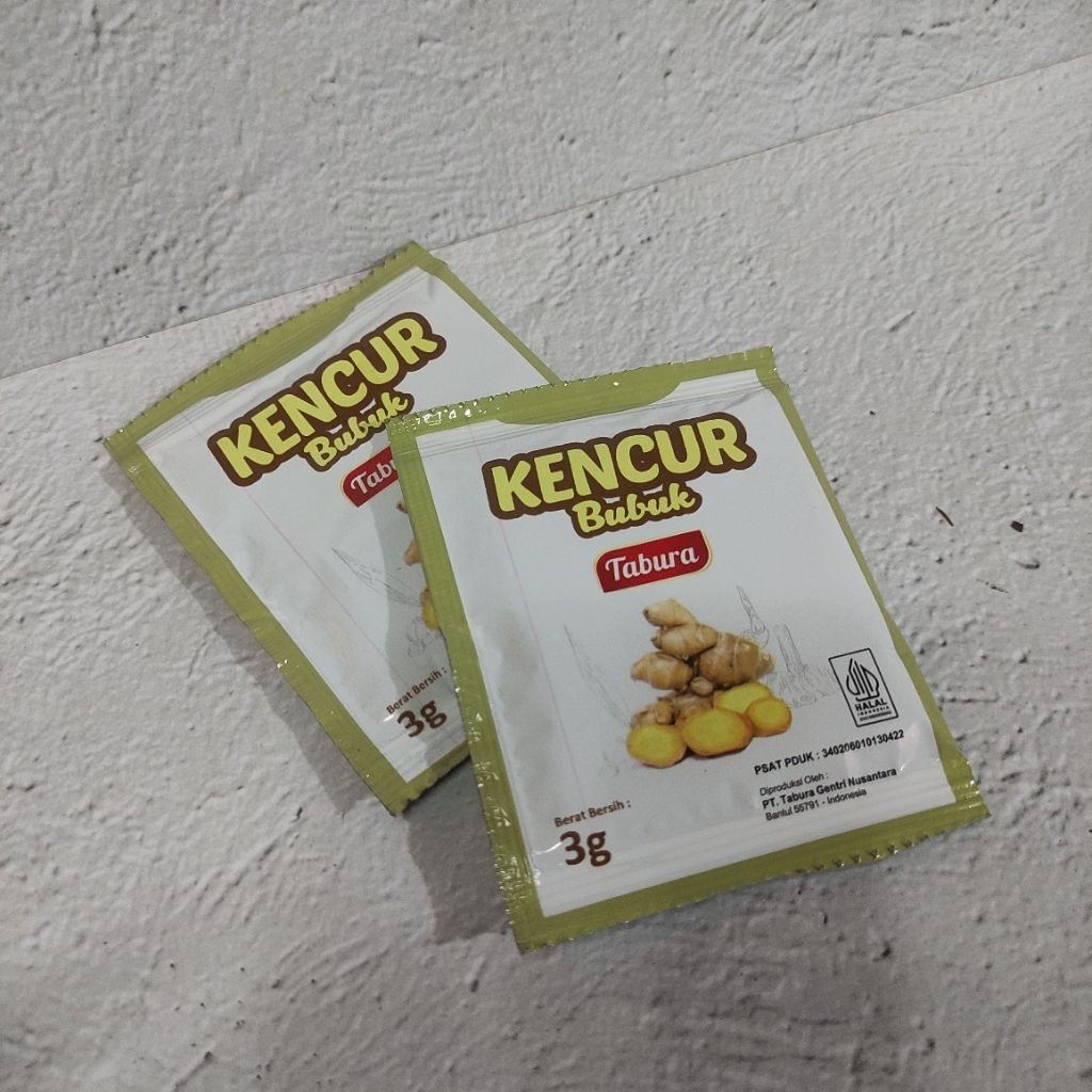 

KENCUR Bubuk 1 Sachet Bungkus Praktis