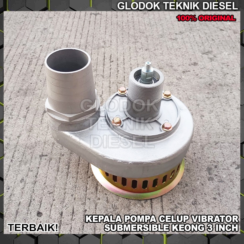 Kepala Pompa Celup Submersible 3 Inch Model Keong Pump Head Submersible 3inch 3" Original Terbaik