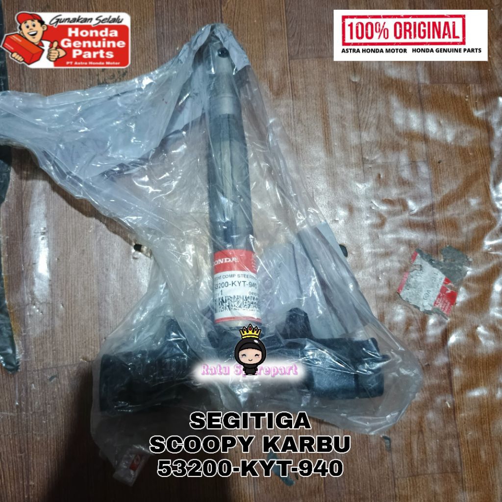 Segitiga Honda Scoopy Karbu Original - 53200KYT940 - Segitiga Scoopy Karburator - Segitiga Motor Hon