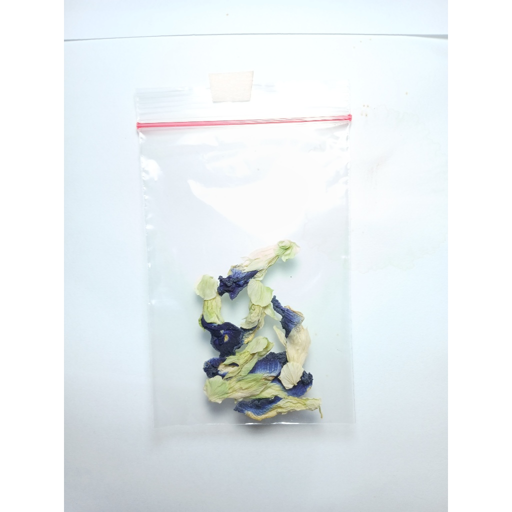 

Bunga Telang Kering mini pack | Teh & Pewarna Alami