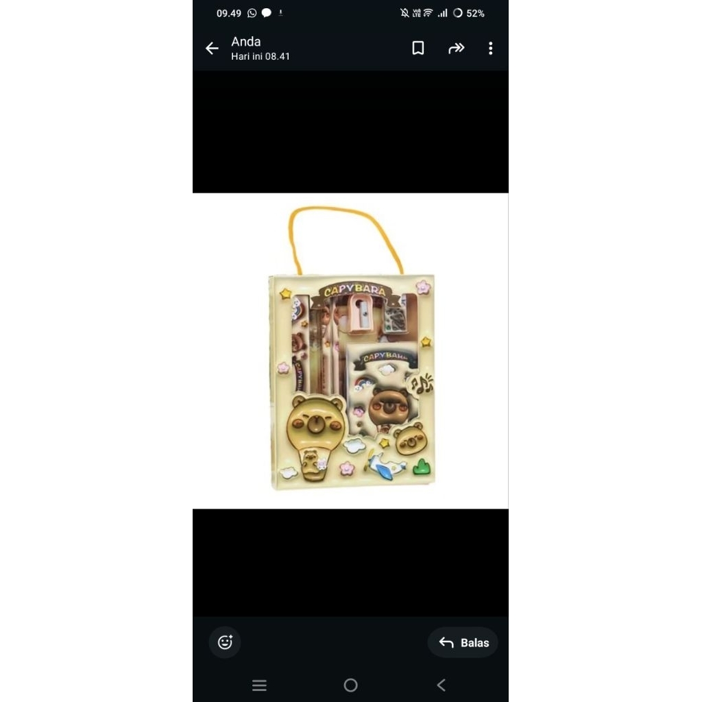 

Alat tulis set anak
