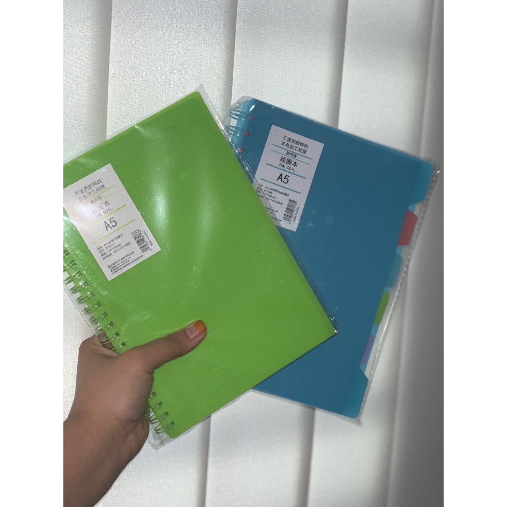 

Notebook A6 Kertas Warna & polosan The Coil Buku Spiral