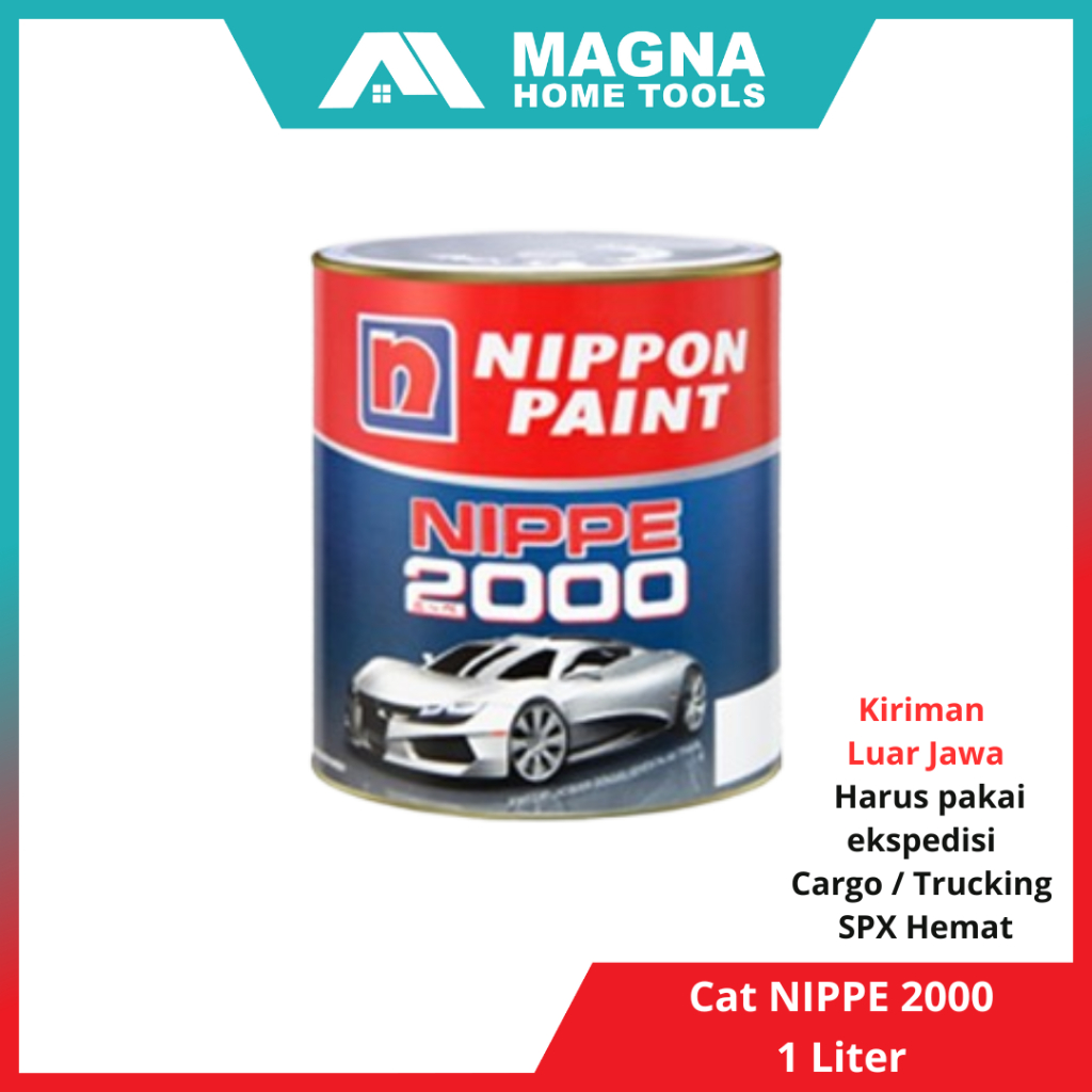 CAT MOBIL/MOTOR NIPPE 2000 1LT PUTIH/HITAM/HITAM DOP/SILVER/CLEAR/KUNING/BIRU [ORI]