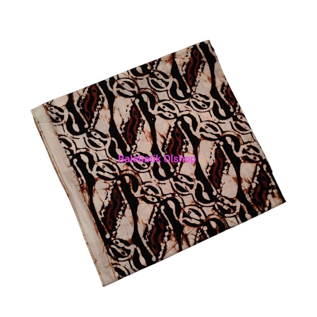 Kain jarik batik cap sogan jogja motif parang baris