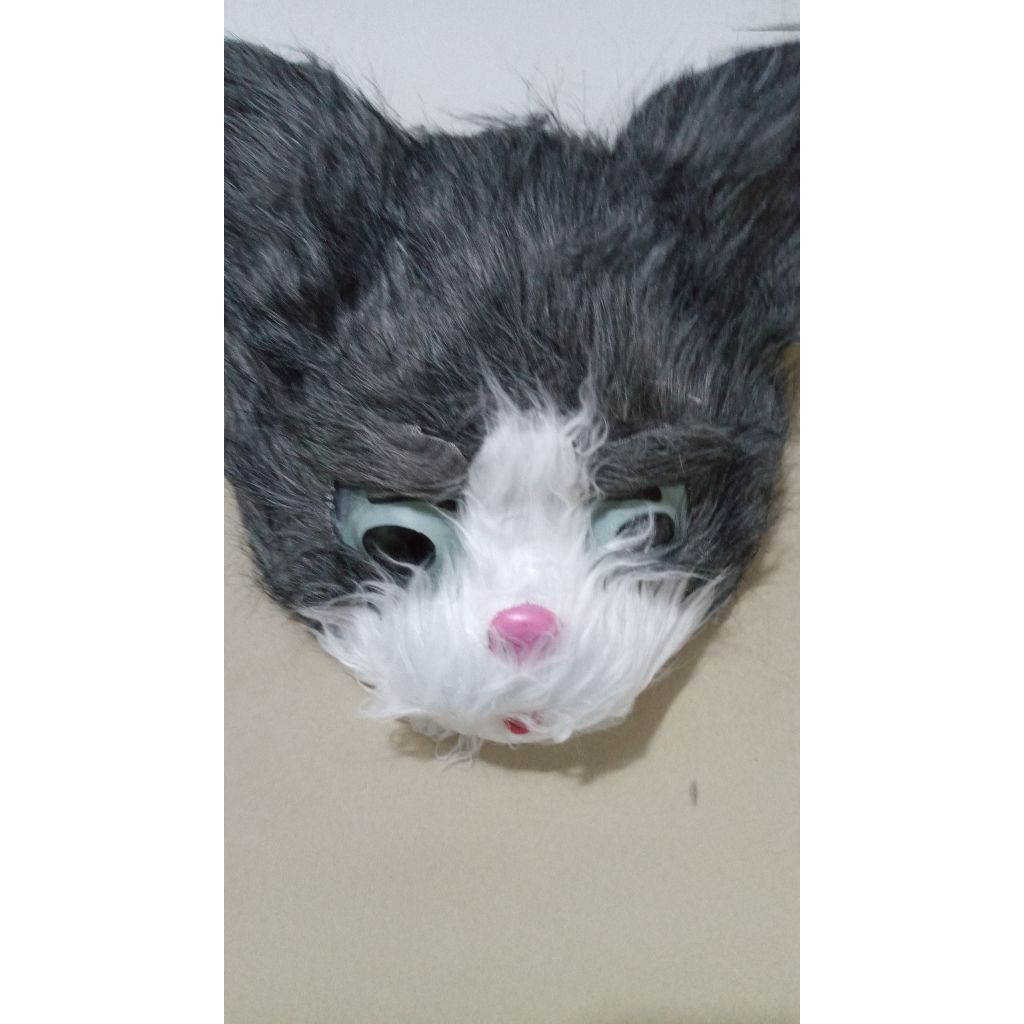 Topeng Kucing lucu Topeng kucing seran topeng karnaval topeng Agustusan topeng pesta Halloween topen