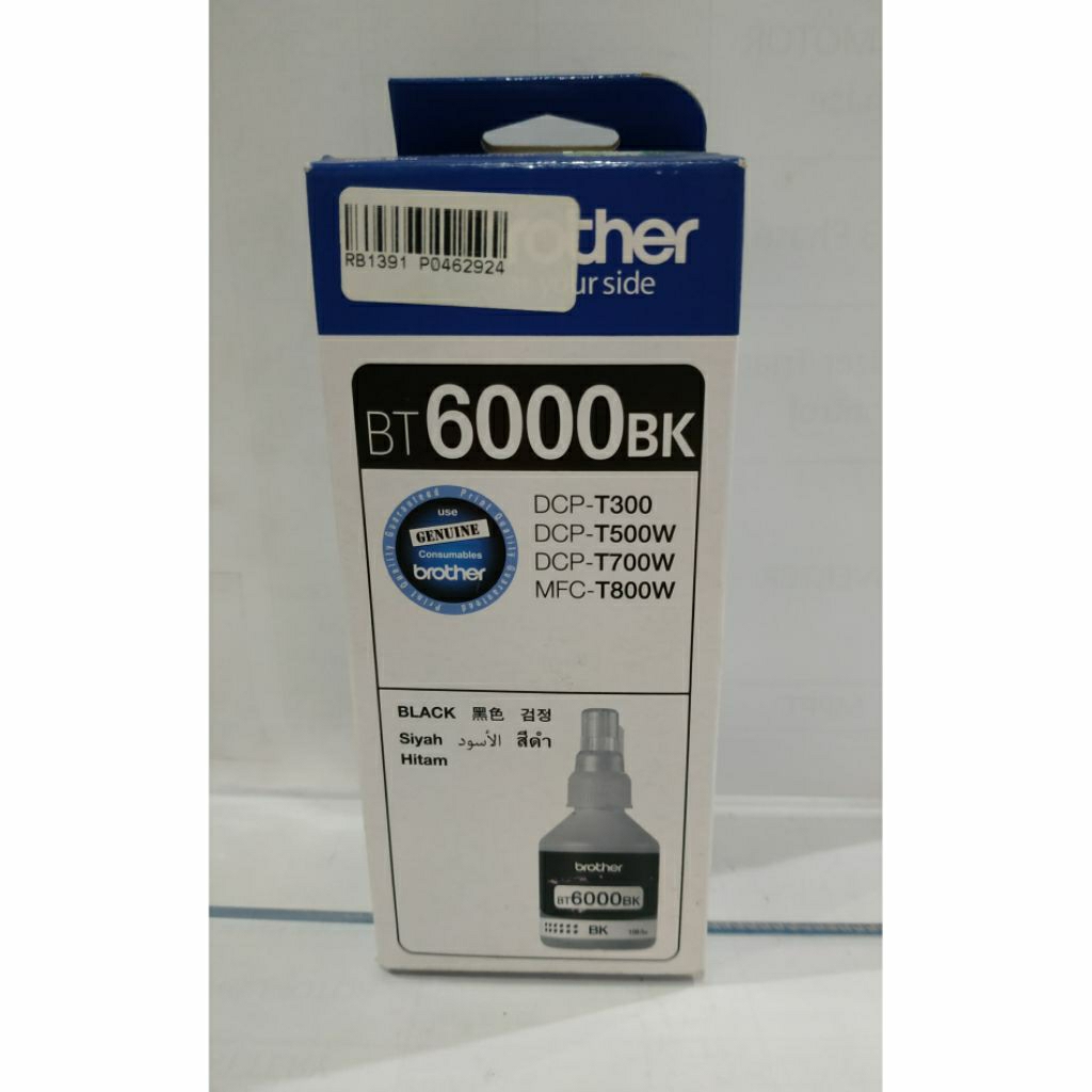 Tinta Brother BT6000BK