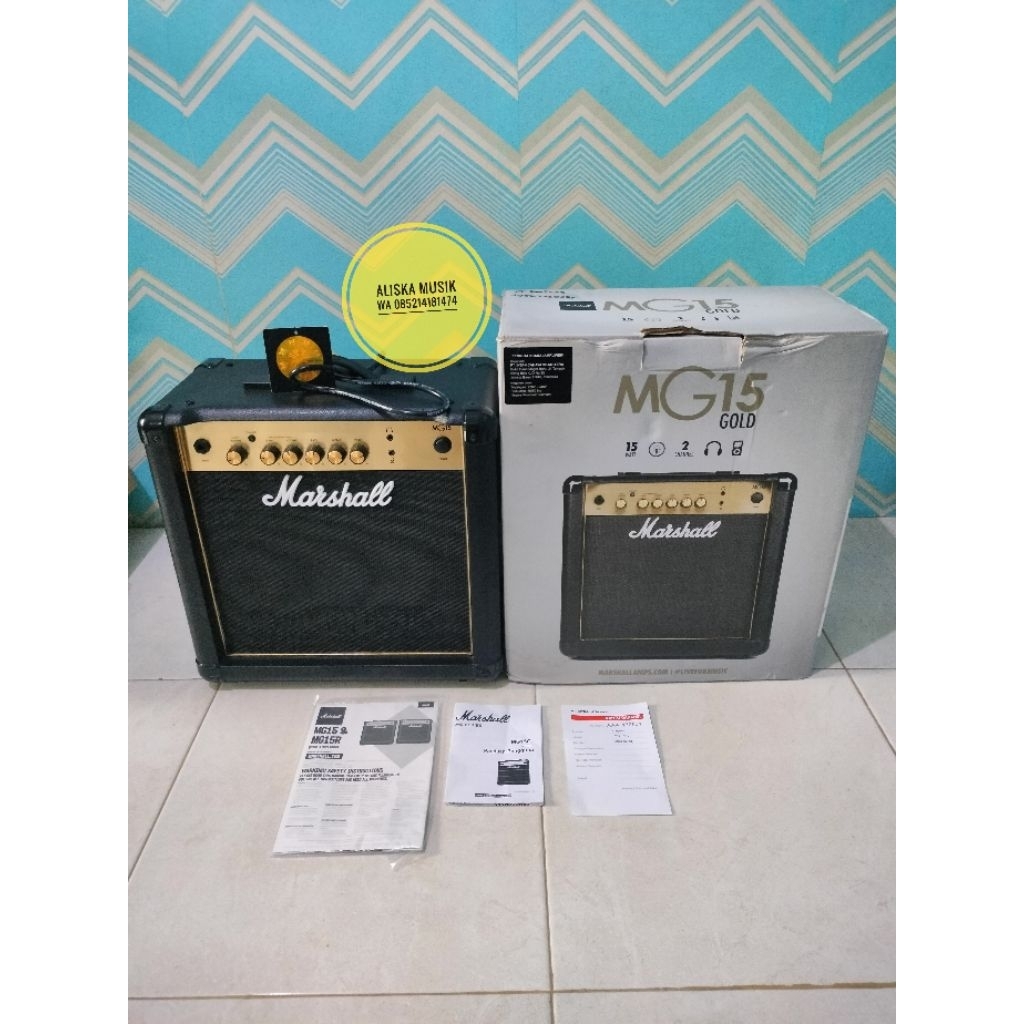 Ampli gitar Marshall MG15 gold