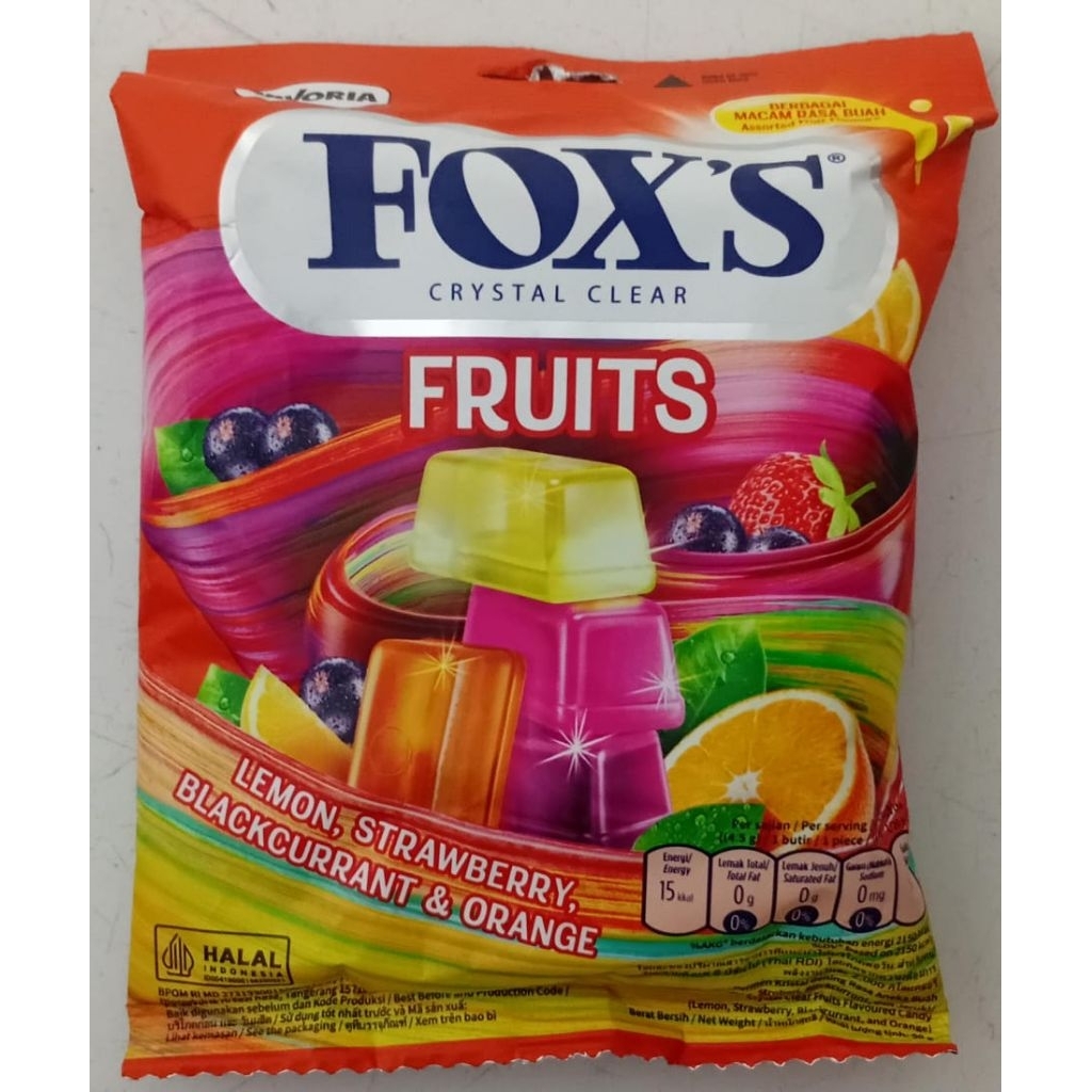 

Permen Foxs Fruits
