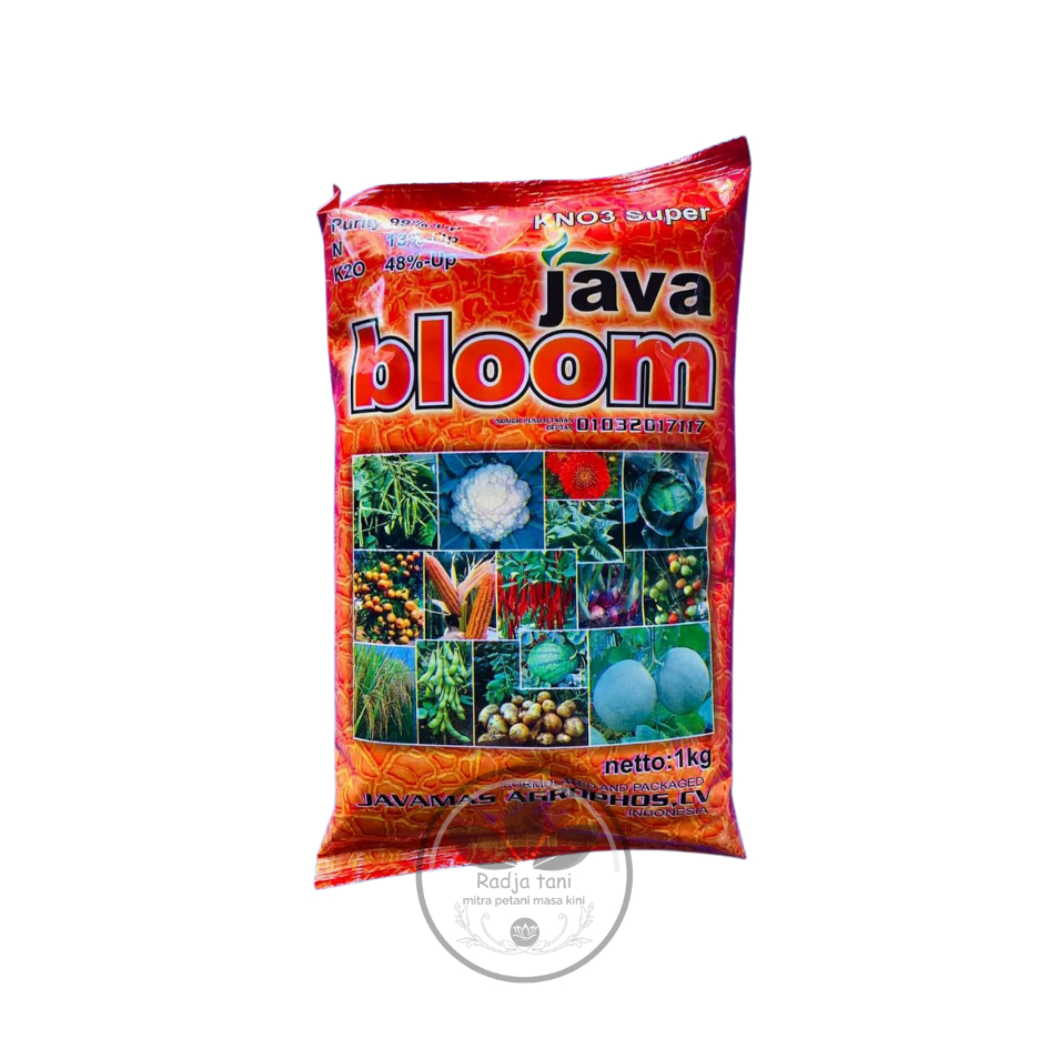 Pupuk - Pupuk kno3 super JAVA BLOOM isi 1kg dari JAVAMAS AGROPHOS (JAVAMAS AGROPHOS)