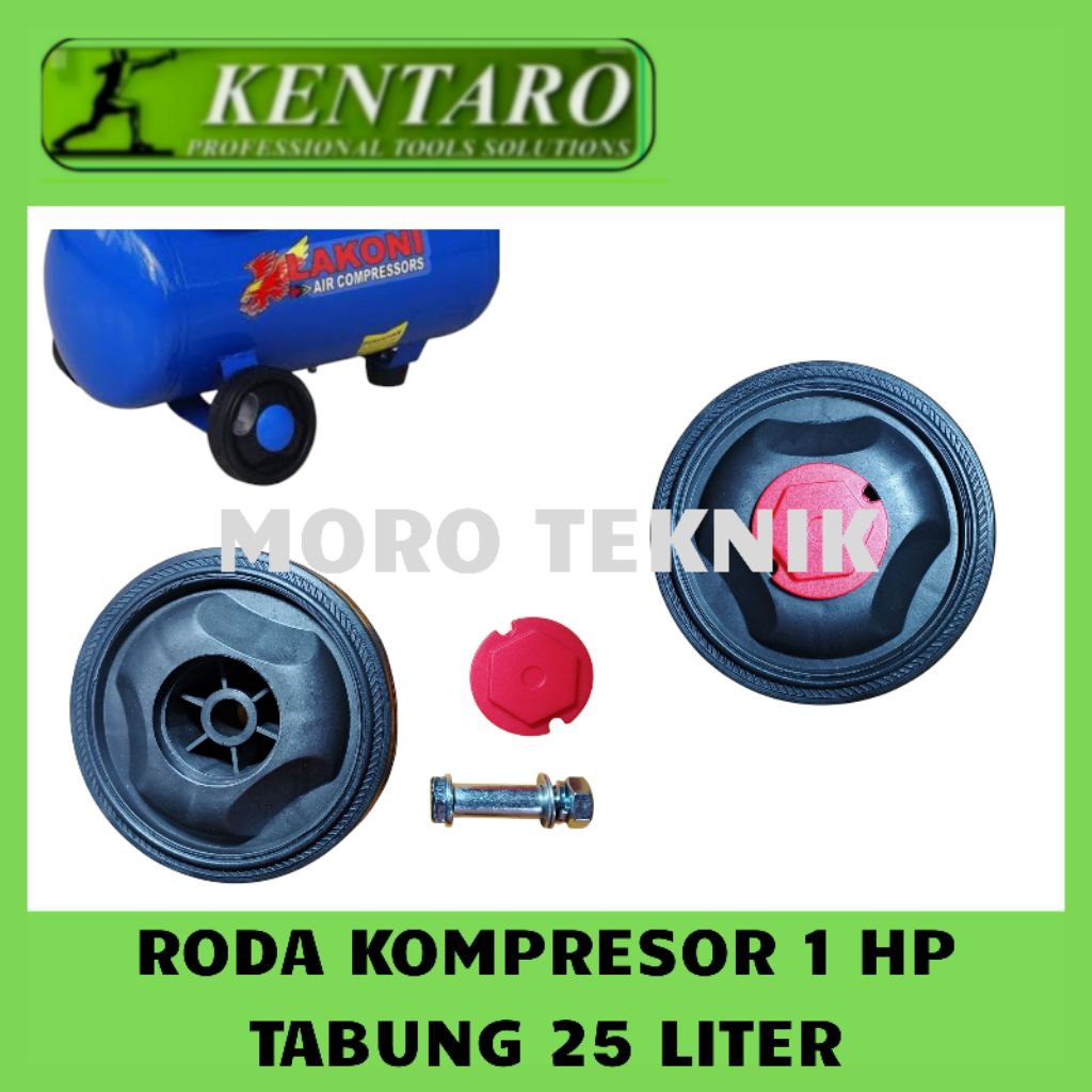 RODA KOMPRESOR KARET TABUNG KOMPRESOR 1 HP - 2 HP 25 LITER ORIGINAL