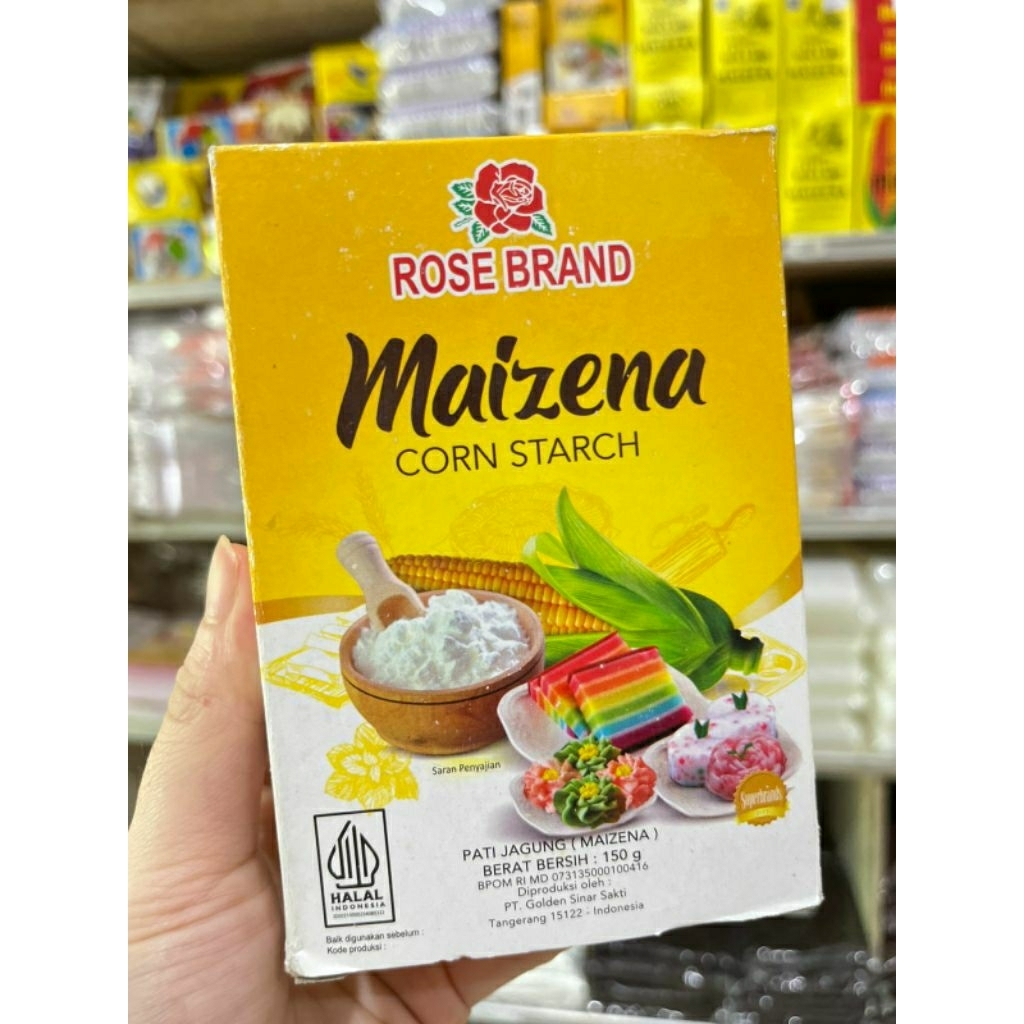

Rose Brand Maizena Corn Starch / Tepung Jagung 150gr