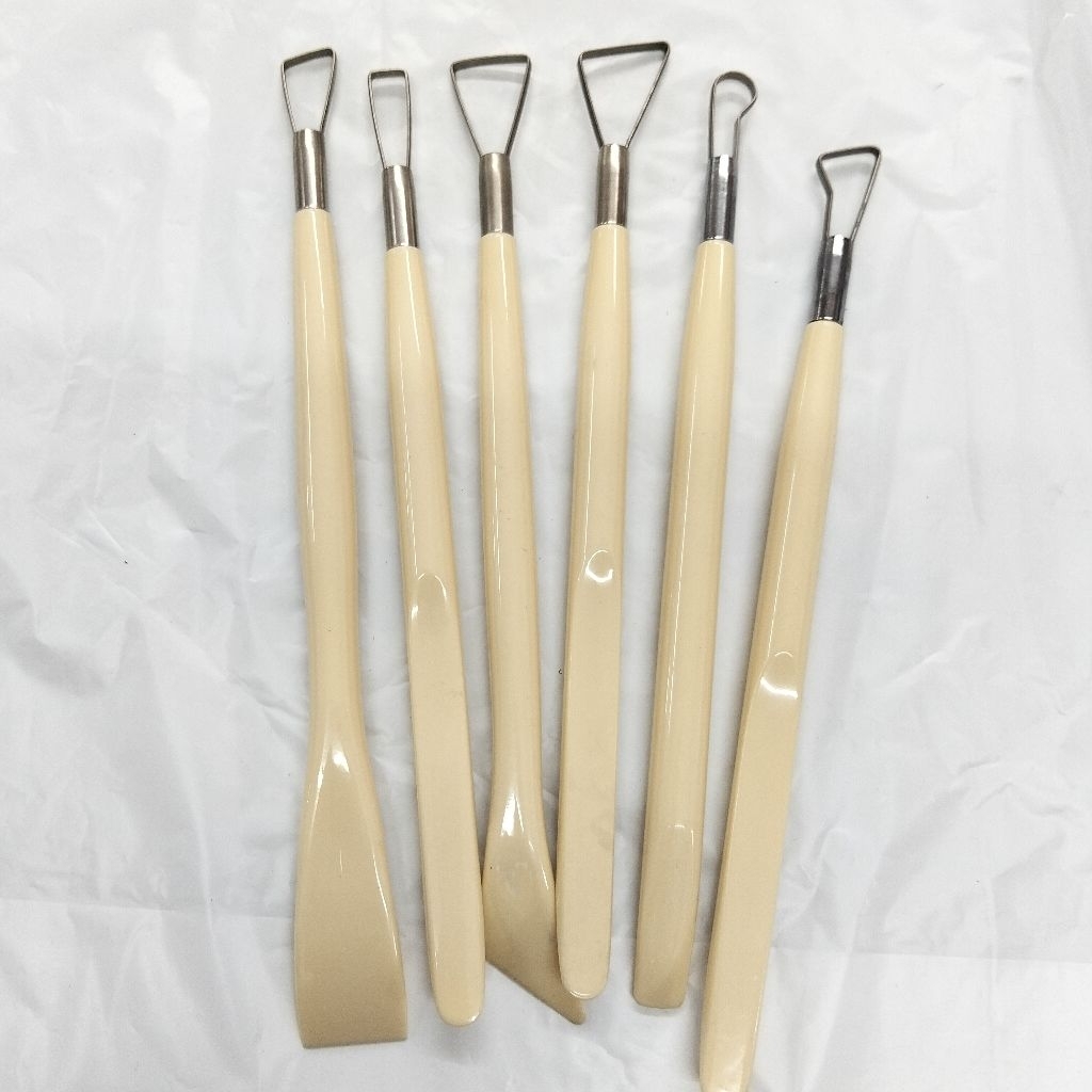 

Bali Art Plastic Pottery Tools Alat clay kawat + plastik Plastic pottery tools Alat Ukir Tanah Liat