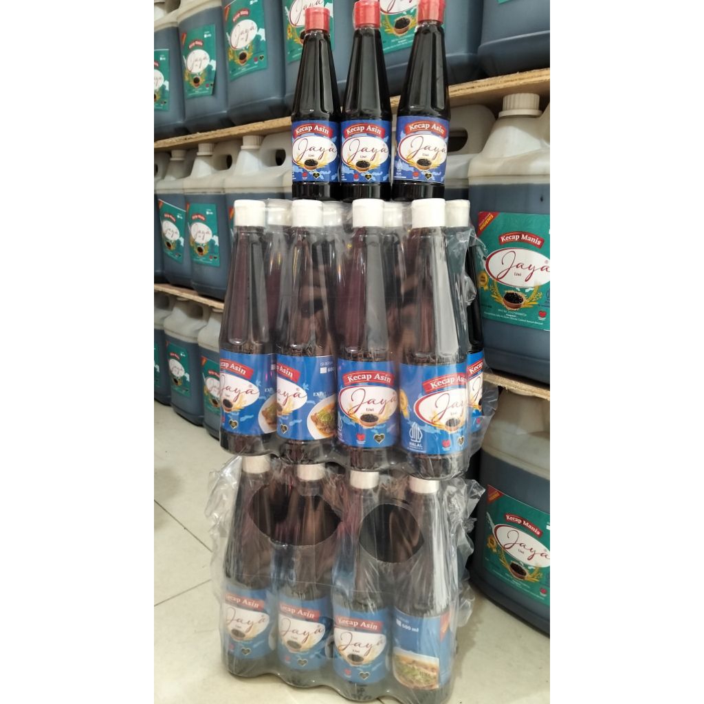 

Kecap Asin Jaya liwi 600 ML