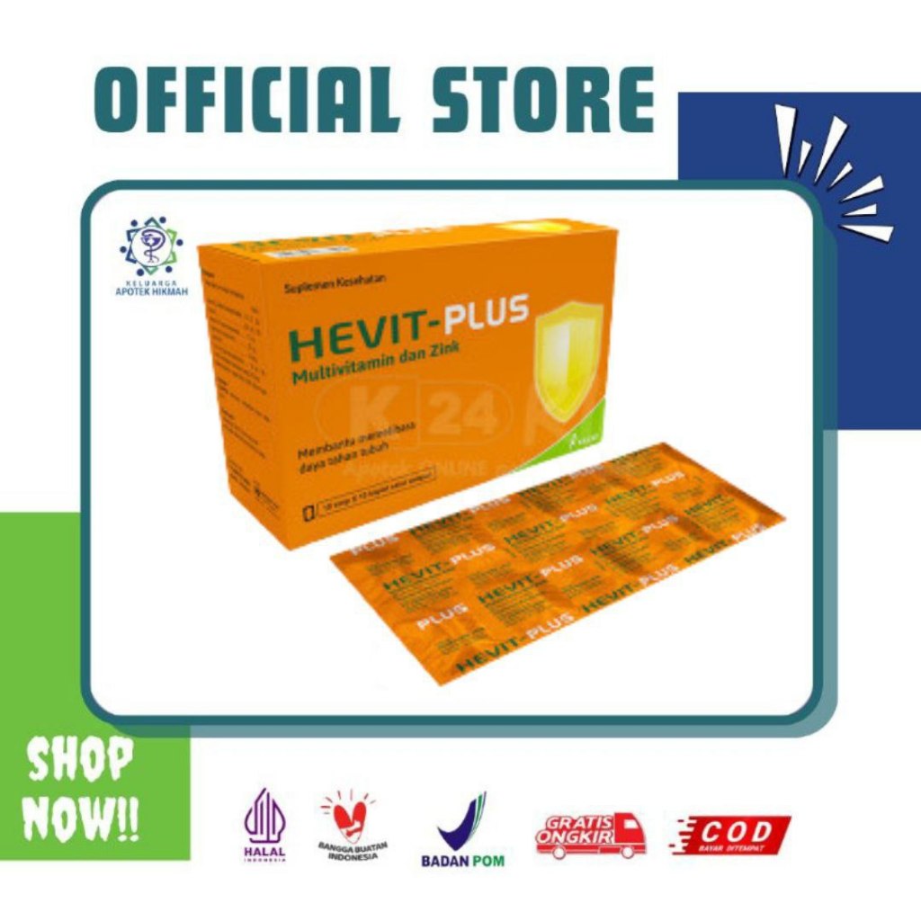 Hevit-Plus Multivitamin dan Zinc