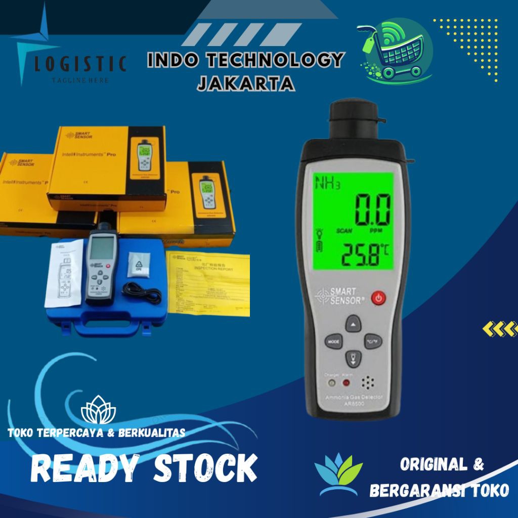 AR8500 Ammonia Gas Detector Smart Sensor Ammonia Tester AR-8500 NH3