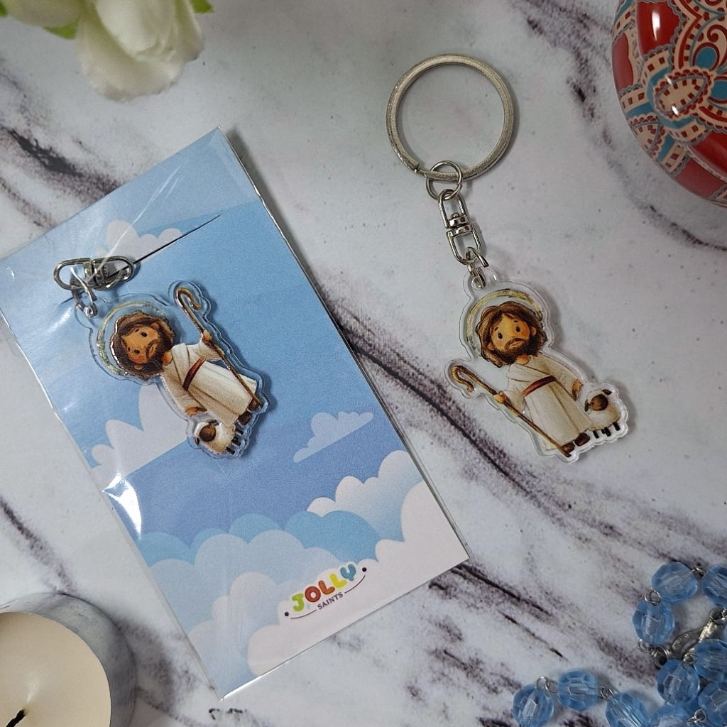 Gantungan kunci rohani Kristen katolik Yesus