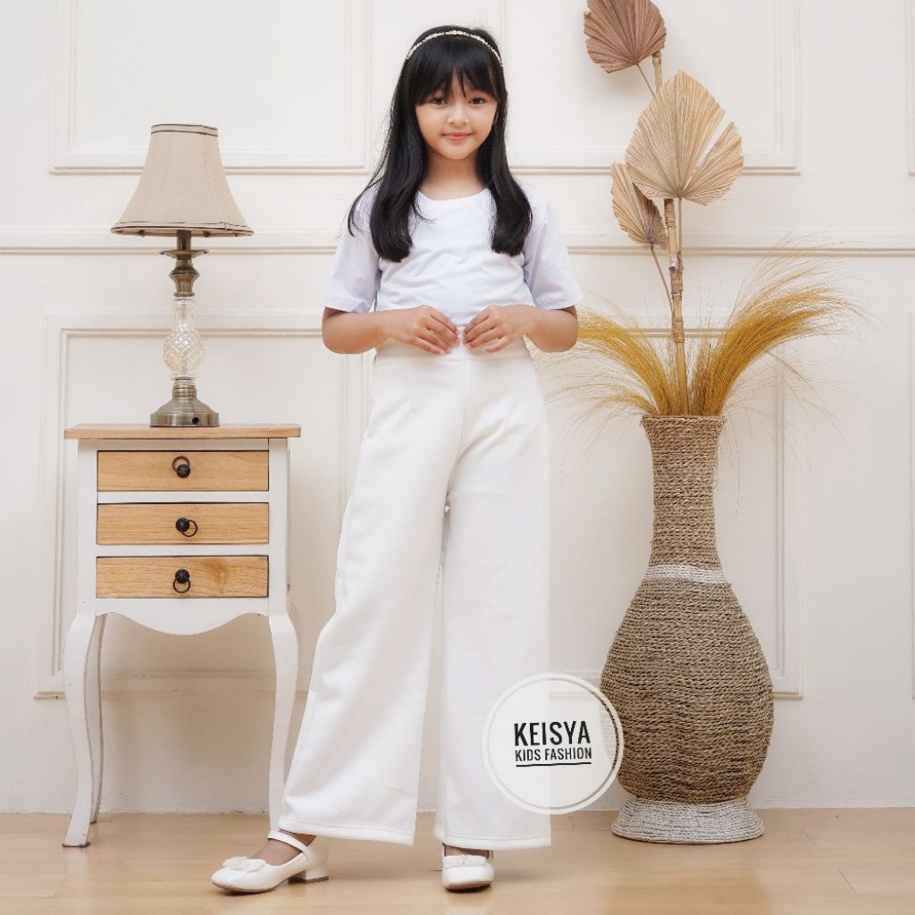 Kulot Anak Scuba Wishkes/Celana kulot Anak Scuba Kemerdekaan /Kulot Anak Wishkes  /Kulot Anak Peremp