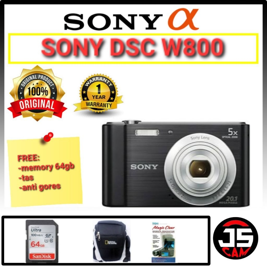 SONY CYBERSHOT DSC-W800 / KAMERA SONY DSC-W800