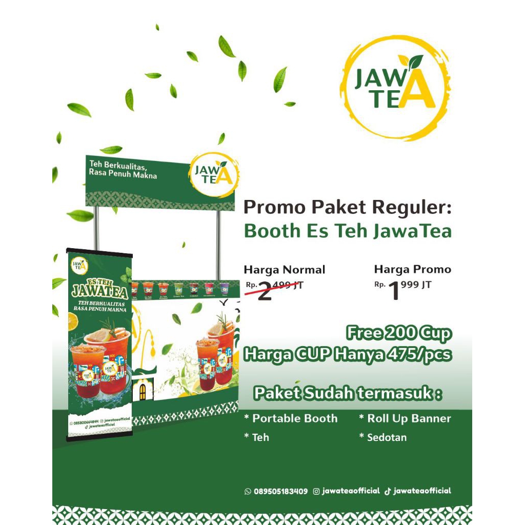 

PROMO Paket Es teh Jawa Tea