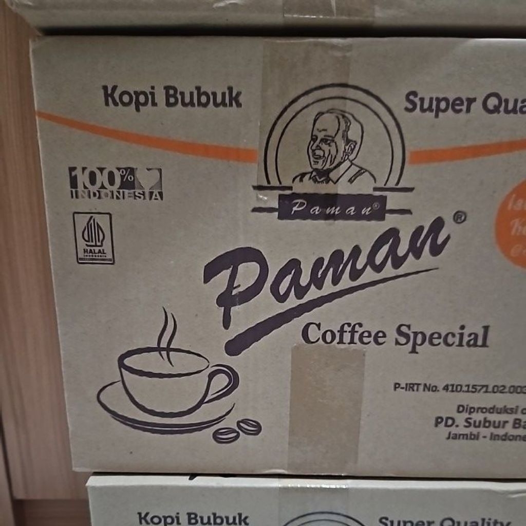 

KOPI PAMAN 100gr (1DUS) isi 60pc
