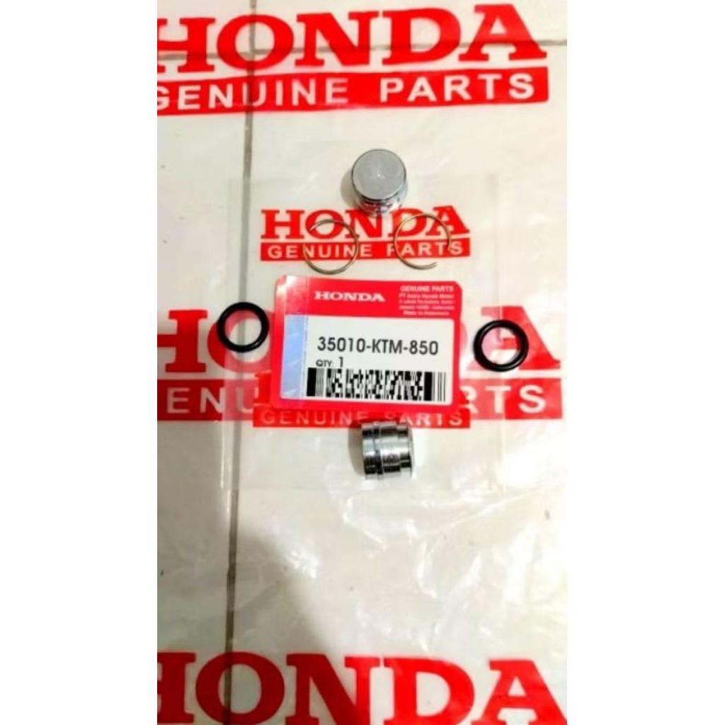 TUTUP AS SHOCK KTM SUPRA 125 HELM IN SUPRA KARISMA ORI