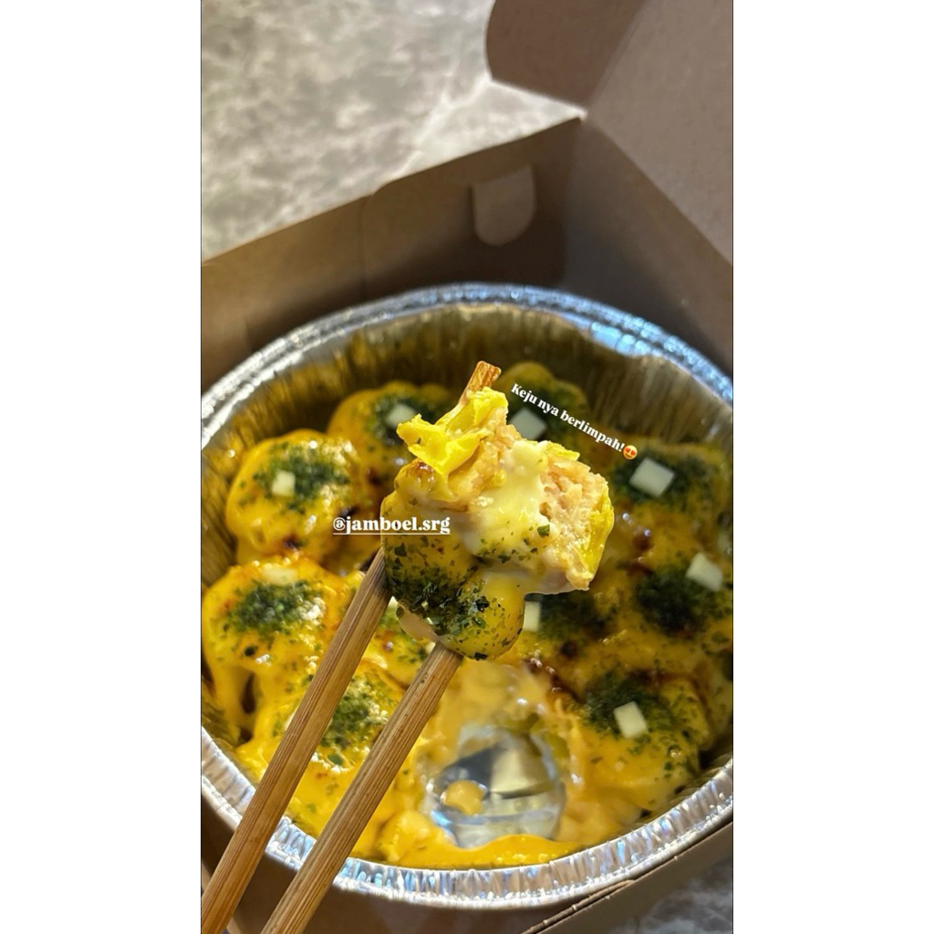 

DIMSUM KEJU LUMER ISI 12pcs FREE CHILI OIL
