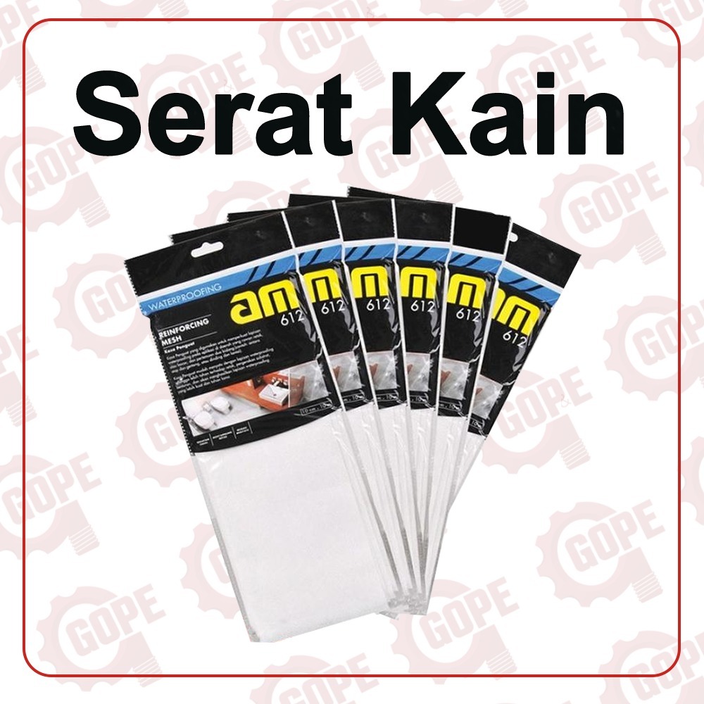 Serat Kasa Serat Fiber Kasa Penguat Anti Bocor AM 612