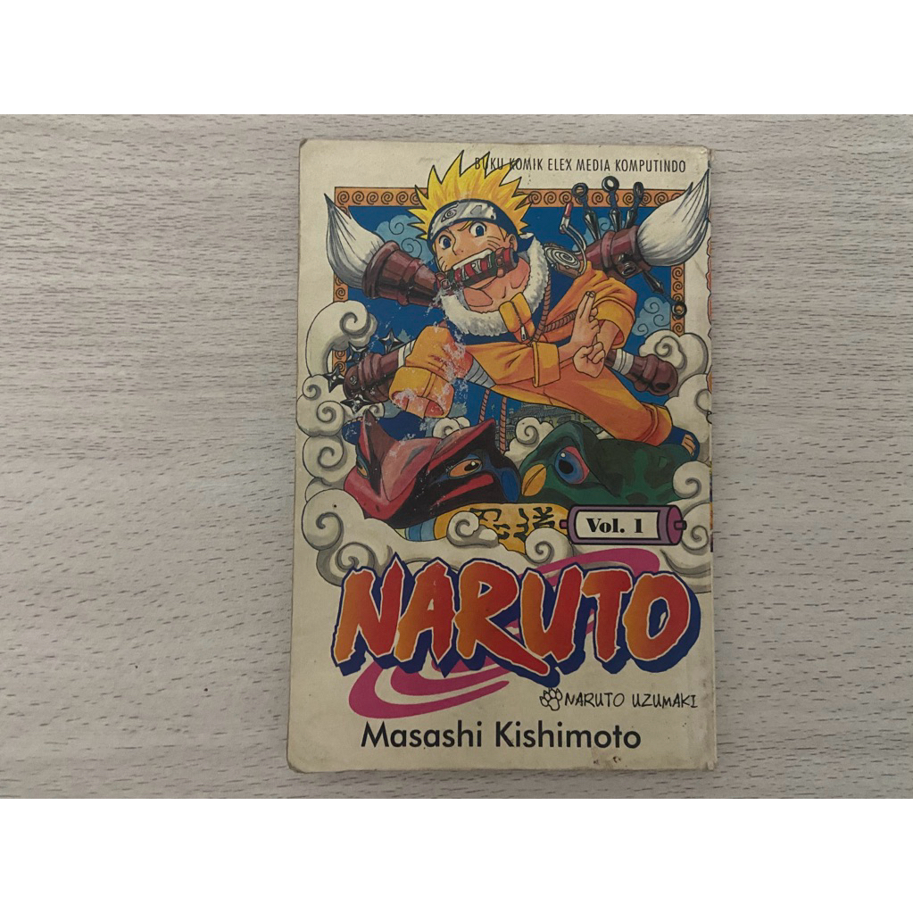 KOMIK NARUTO MASASHI KHISIMOTO VOL 1 ORIGINAL