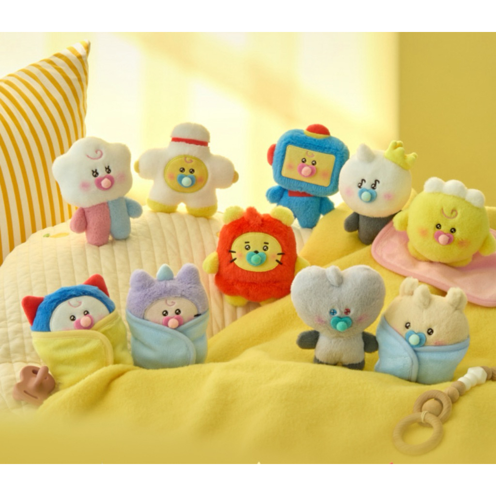 TREASURE TRUZ Baby Newborn Keyring, Plushies