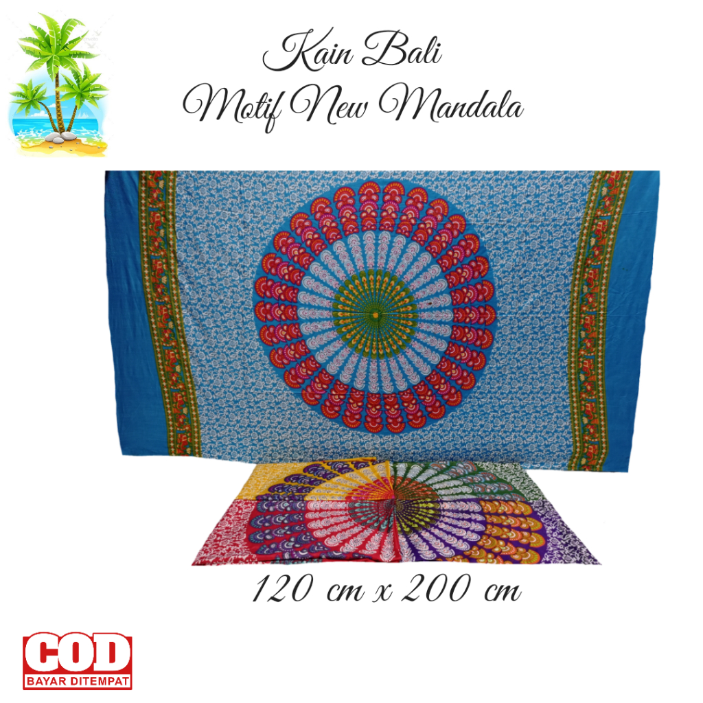 kain pantai export motif mandala jumbo - kain pantai export - kain pantai export - sarung pantai - k