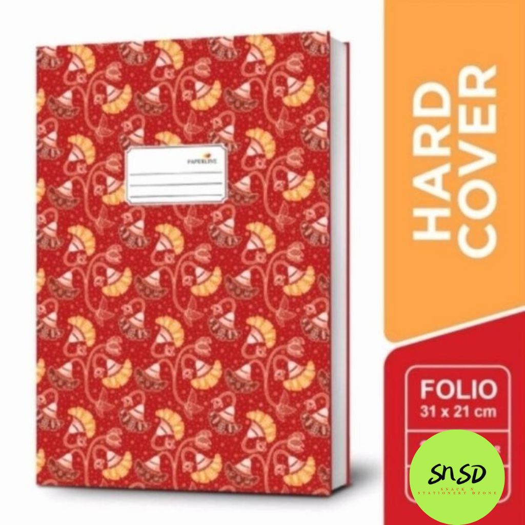 

Buku folio hardcover Paperline isi 200 lembar