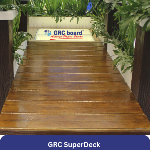 GRC SUPER DECK - Aplikasi pada lantai anda