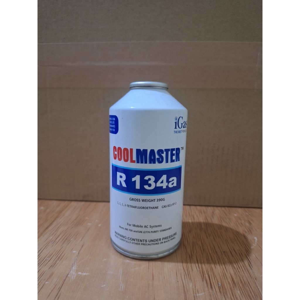 Freon ac mobil kaleng cool master igas r134a 390g original