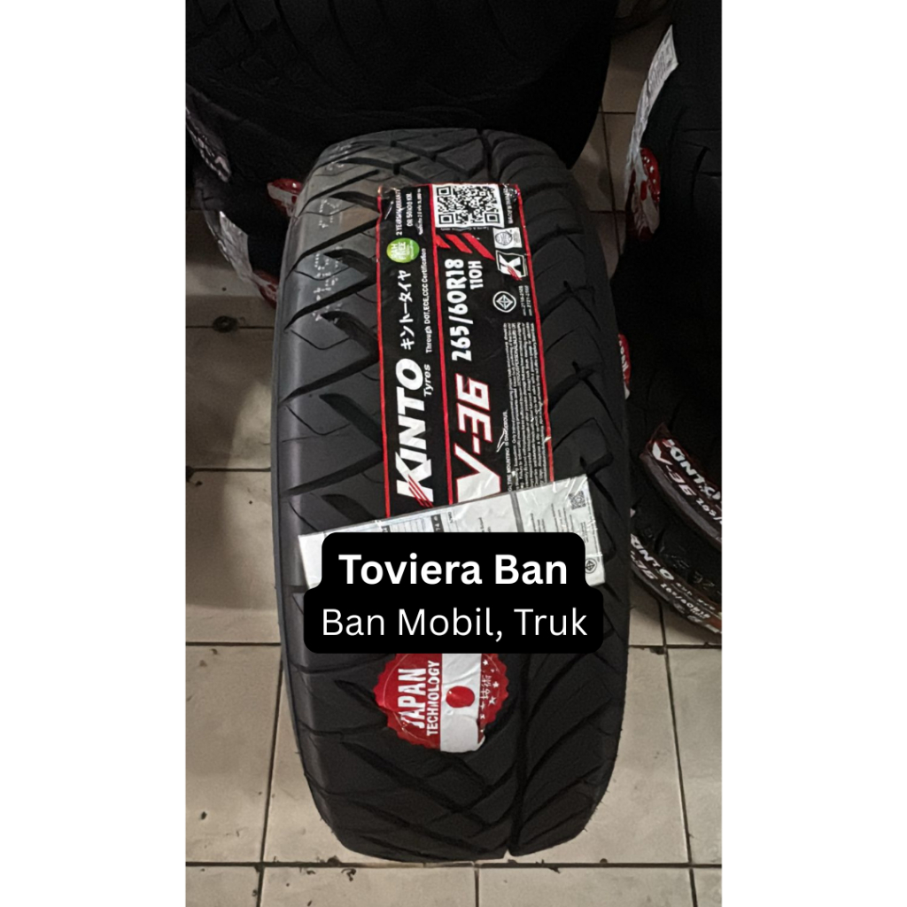 Ban Mobil 265/60 R18 KINTO V36 Semi Slick 265 60 18 110H