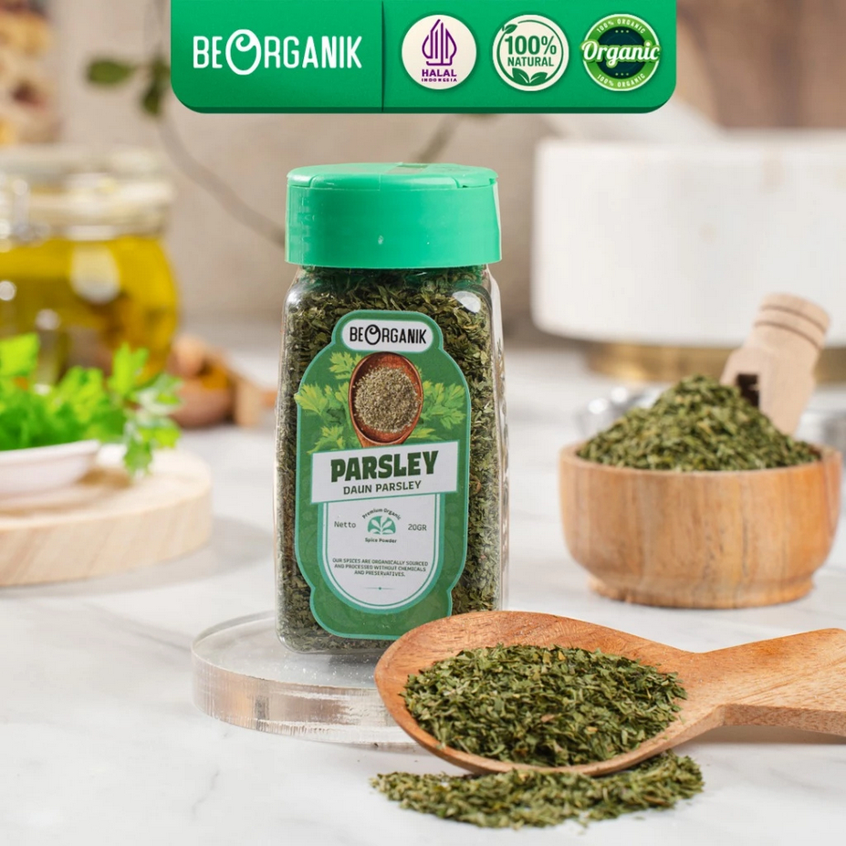 

Beorganik Dried Parsley Flakes / Parsley Kering