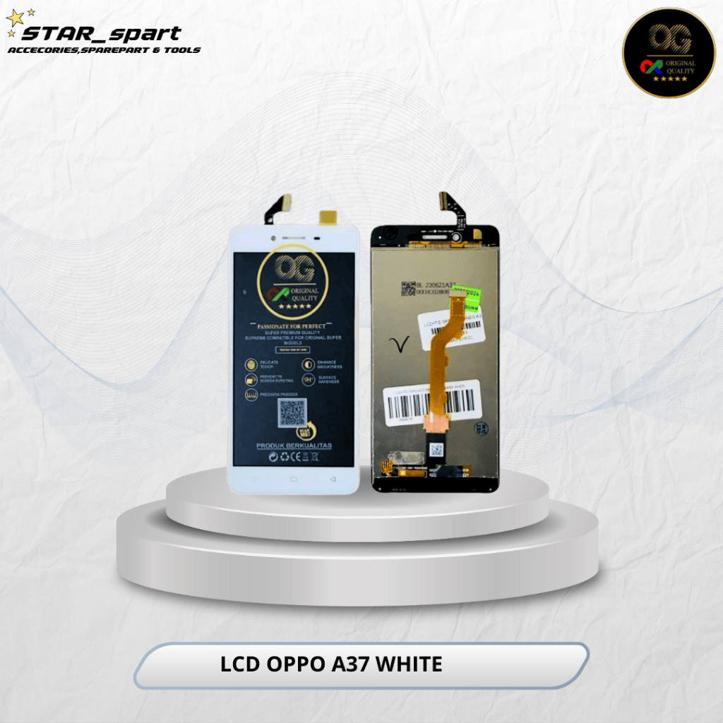 LCD OPPO A37 WHITE OG LCD/LCD OG/LCD OPPO/OPPO LCD