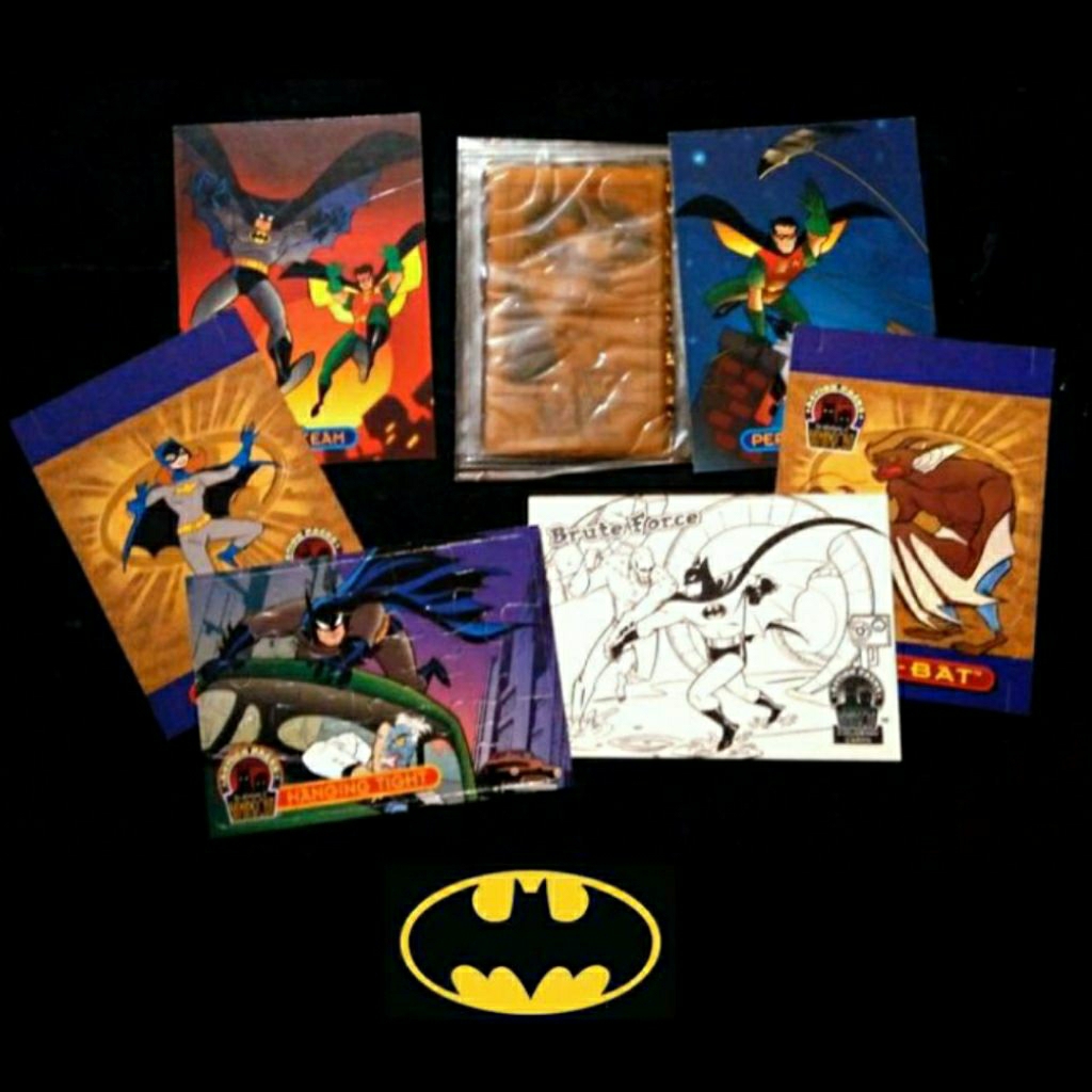 trading card BATMAN ROBIN THE ADVENTURES OF BATMAN ROBIN DC SKYBOX ORIGINAL CARD kartu langka_ origi