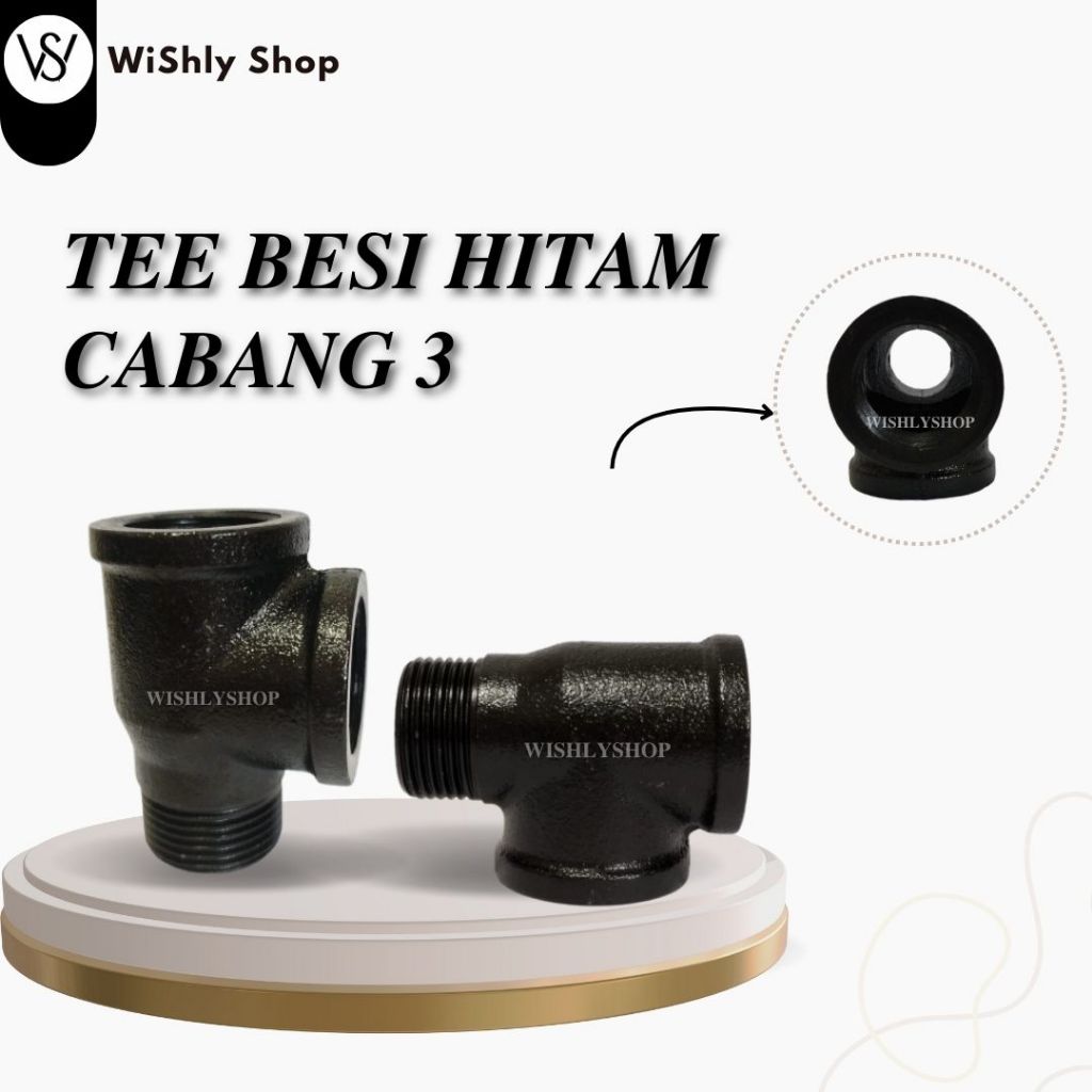 Te Way T Jet Pump Cabang 3 Besi