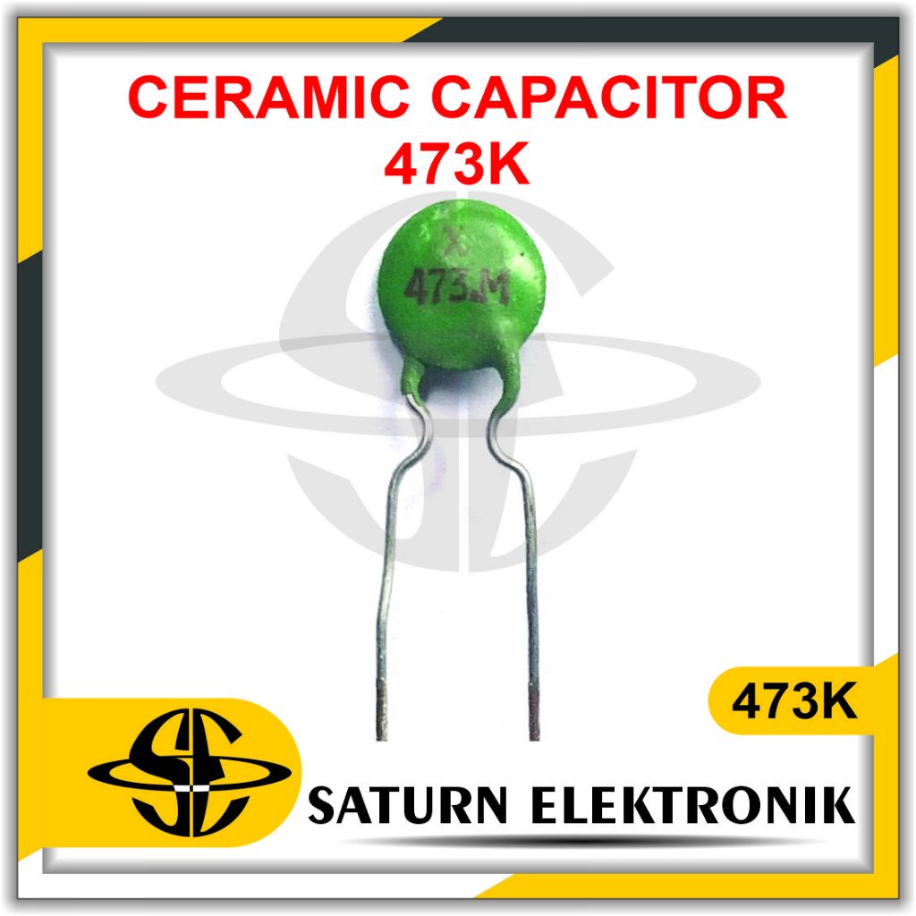 Ceramic Capasitor 473 47N Kapasitor Keramik 473 47N (HIJAU)